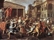 Nicolas Poussin The Rape of the Sabine Women France oil painting reproduction
